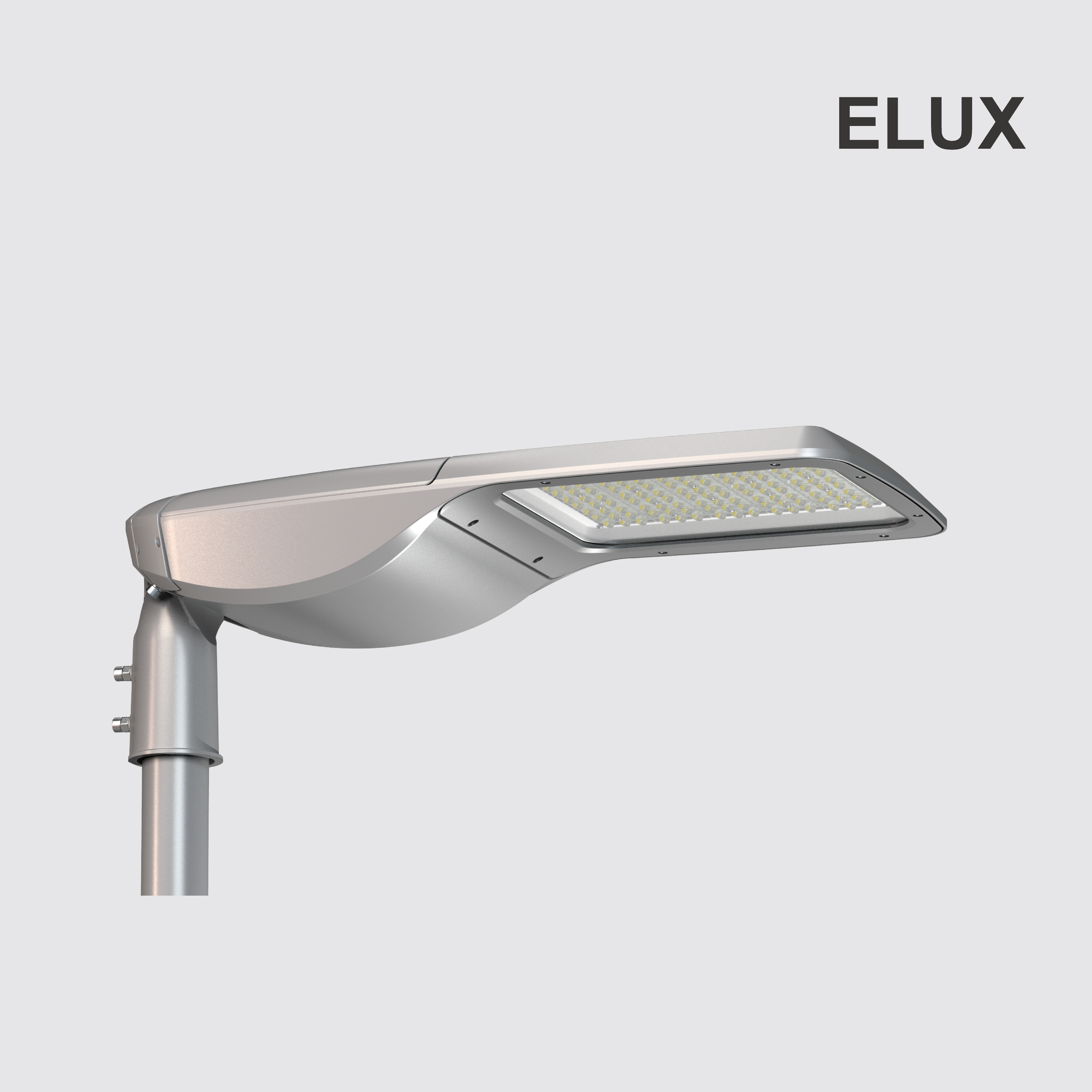 Die-cast aluminum tool free LED street lamp