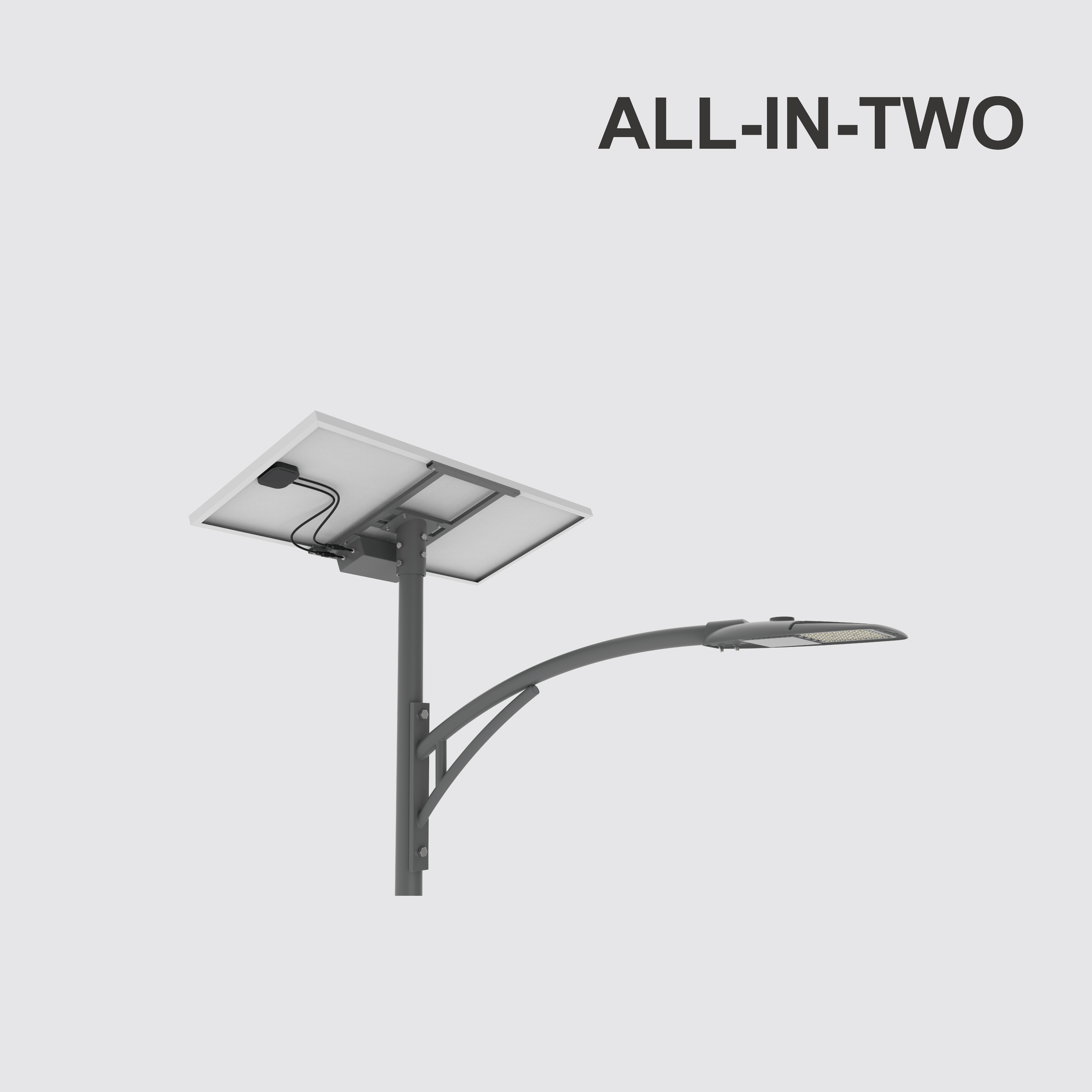 Outdoor solar street light system