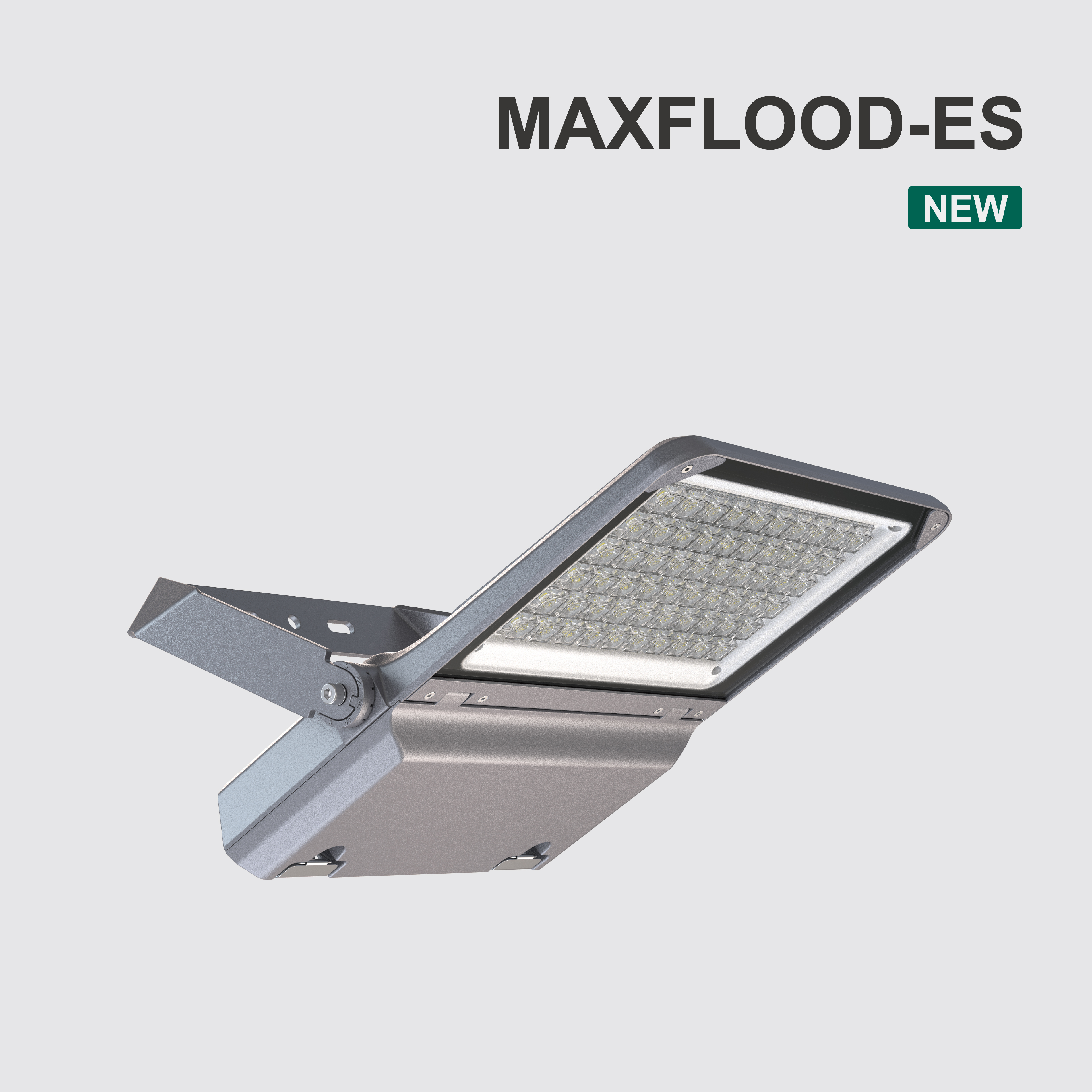 Tool free open high performance LED flood light